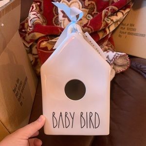 Rae Dunn bird house